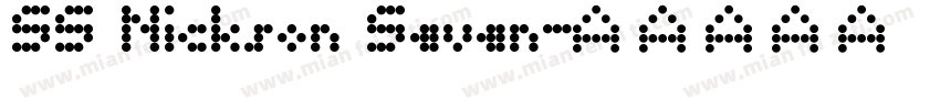 SS Nickson Seven字体转换